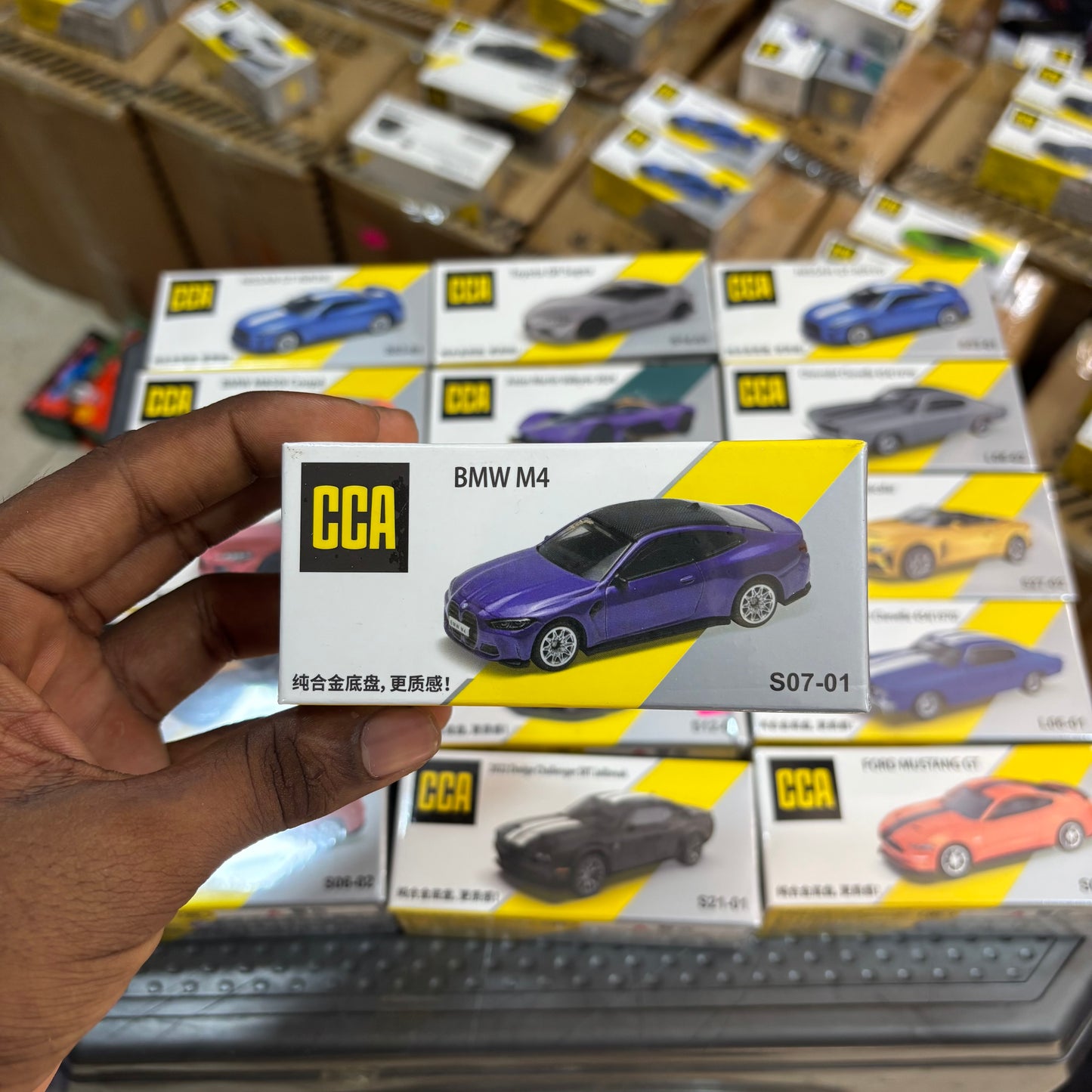 CCA 1:64 BMW M4 Premium Official Licensed Diecast Car