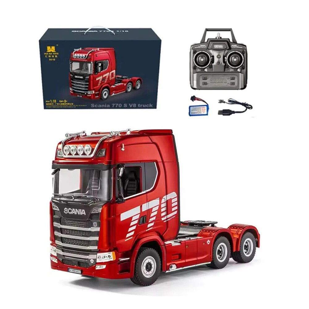 Huina 1501 1:18 Scania Tractor RC Truck (red color)