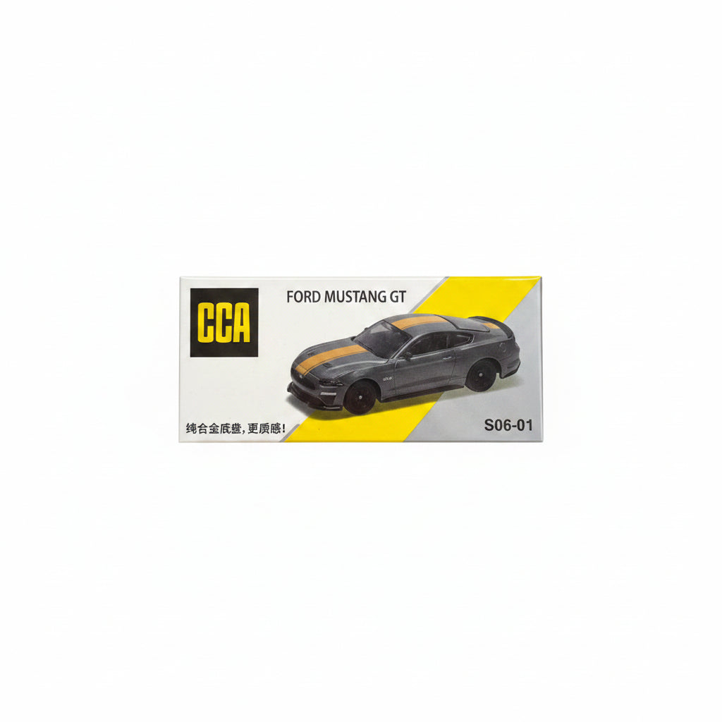 CCA 1:64 FORD MUSTANG GT | Grey | Premium Official Licensed
