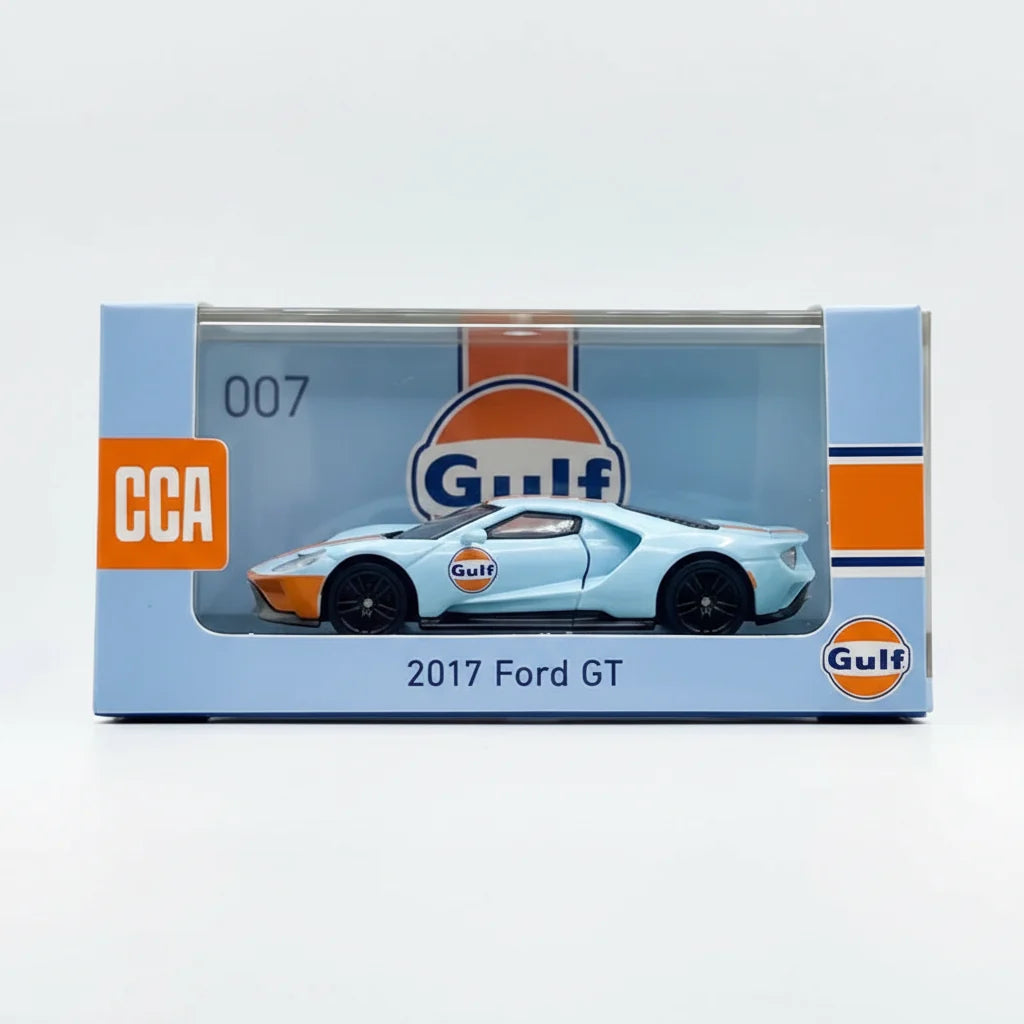 CCA | 2017 Ford GT Gulf | 1:64 Scale | Diecast Car | Acrylic Display Case
