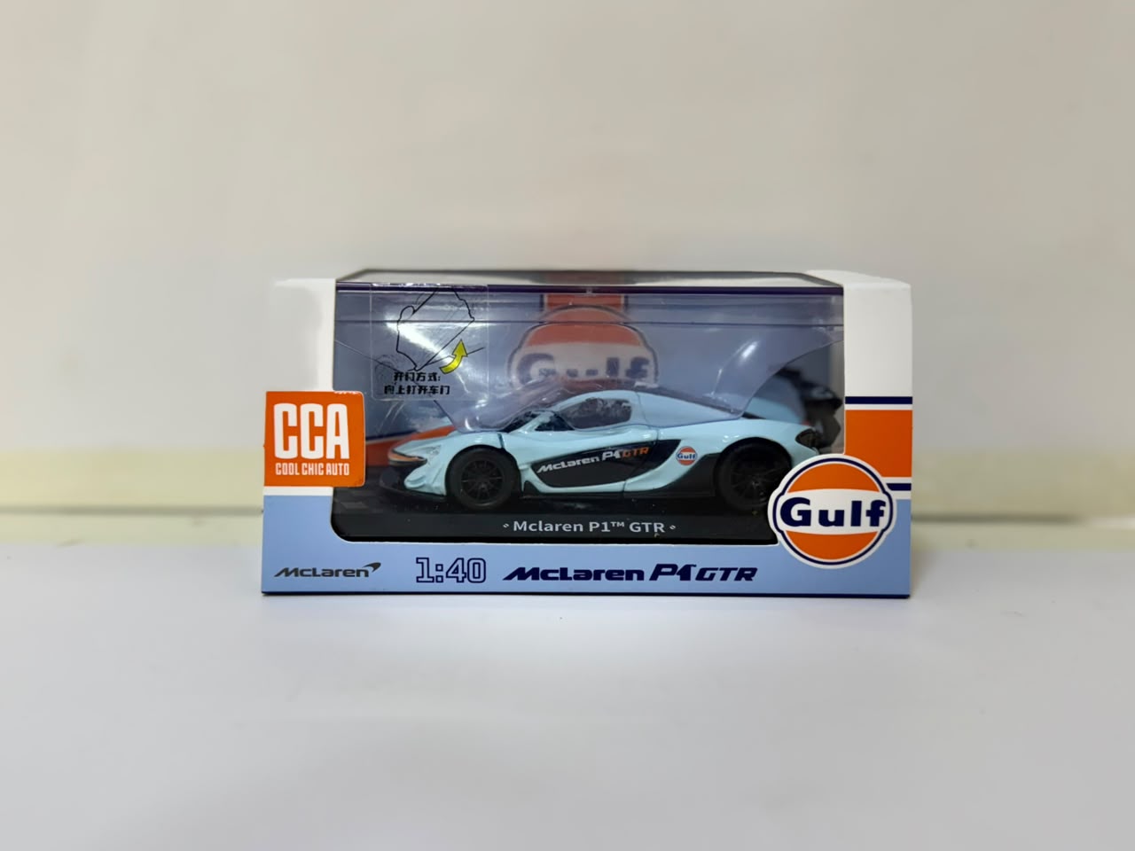 CCA 67026F 1:38 Mclaren P1 GTR Gulf
