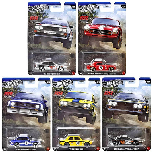 Hot Wheels 2026 Silver Series Rally Racers Diecast Collectibles (Net Price-475/Pc)