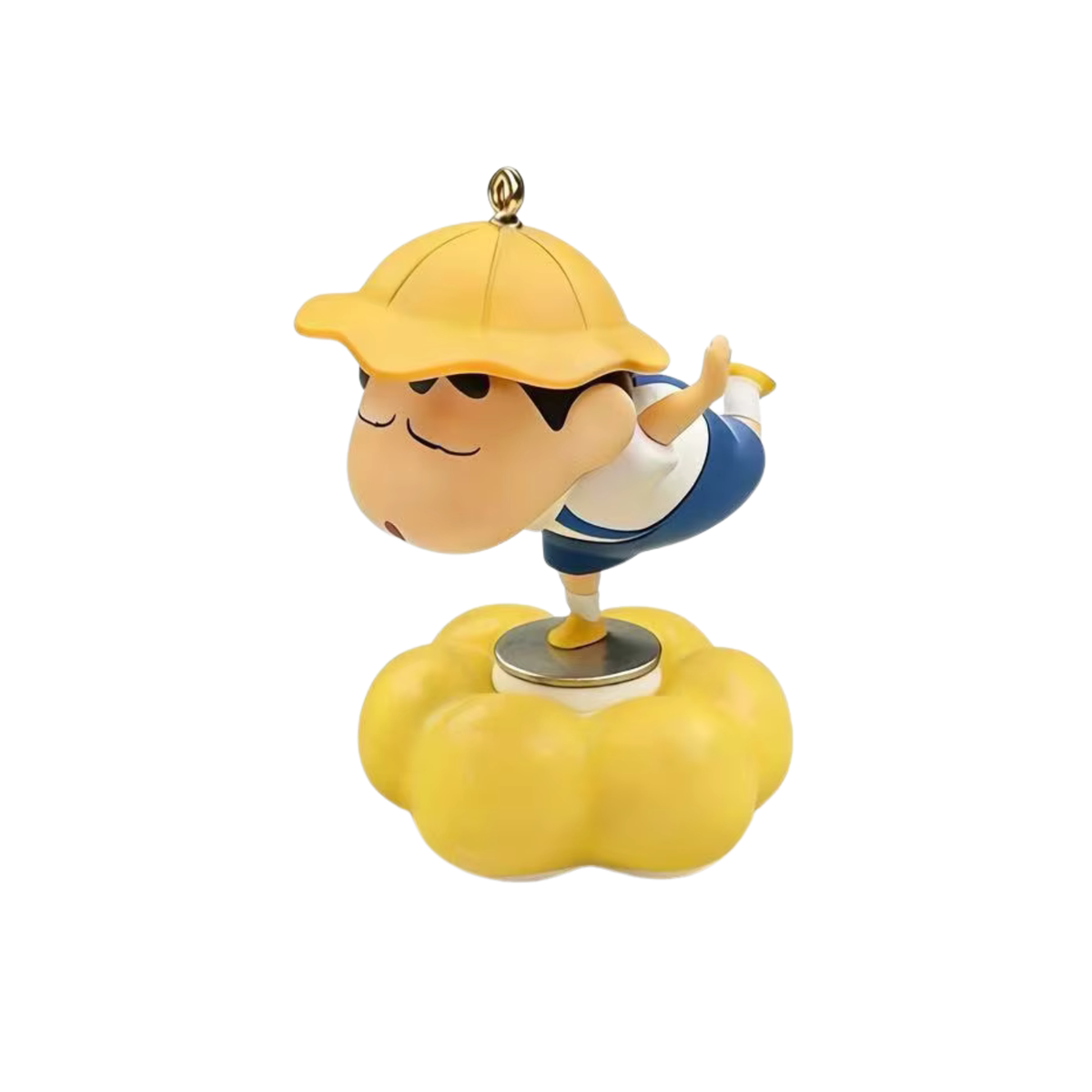 Crayon Shinchan | 6CM | Rotating Figure | Car Dashboard Ornament | Anime Desktop Decor | Stress Relief