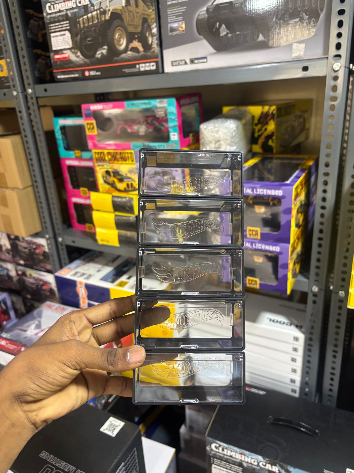 Hot Wheels OG 5 Pcs Storage Box