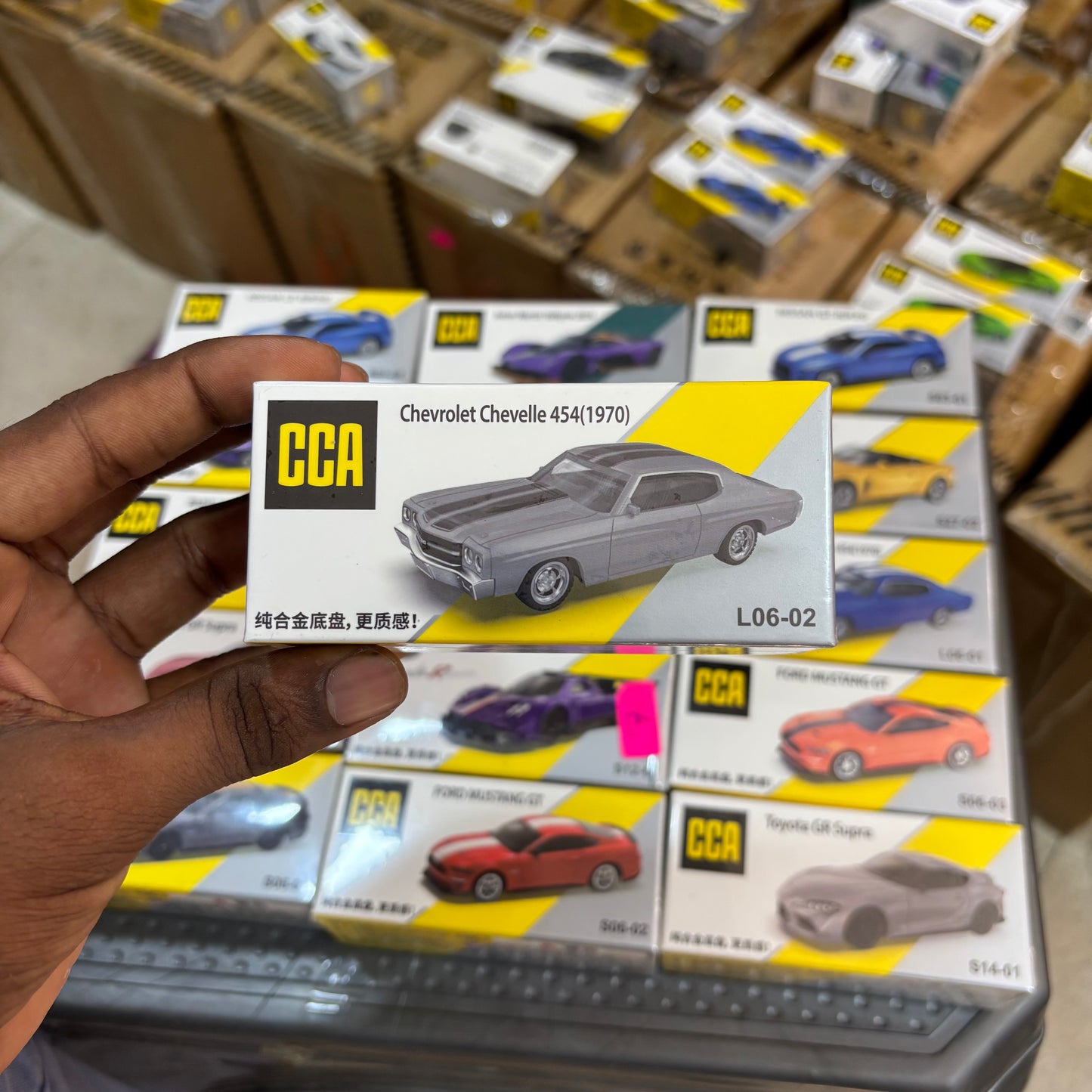 CCA 1:64 Chevrolet Chevelle 454(1970) Premium Official Licensed Diecast Car