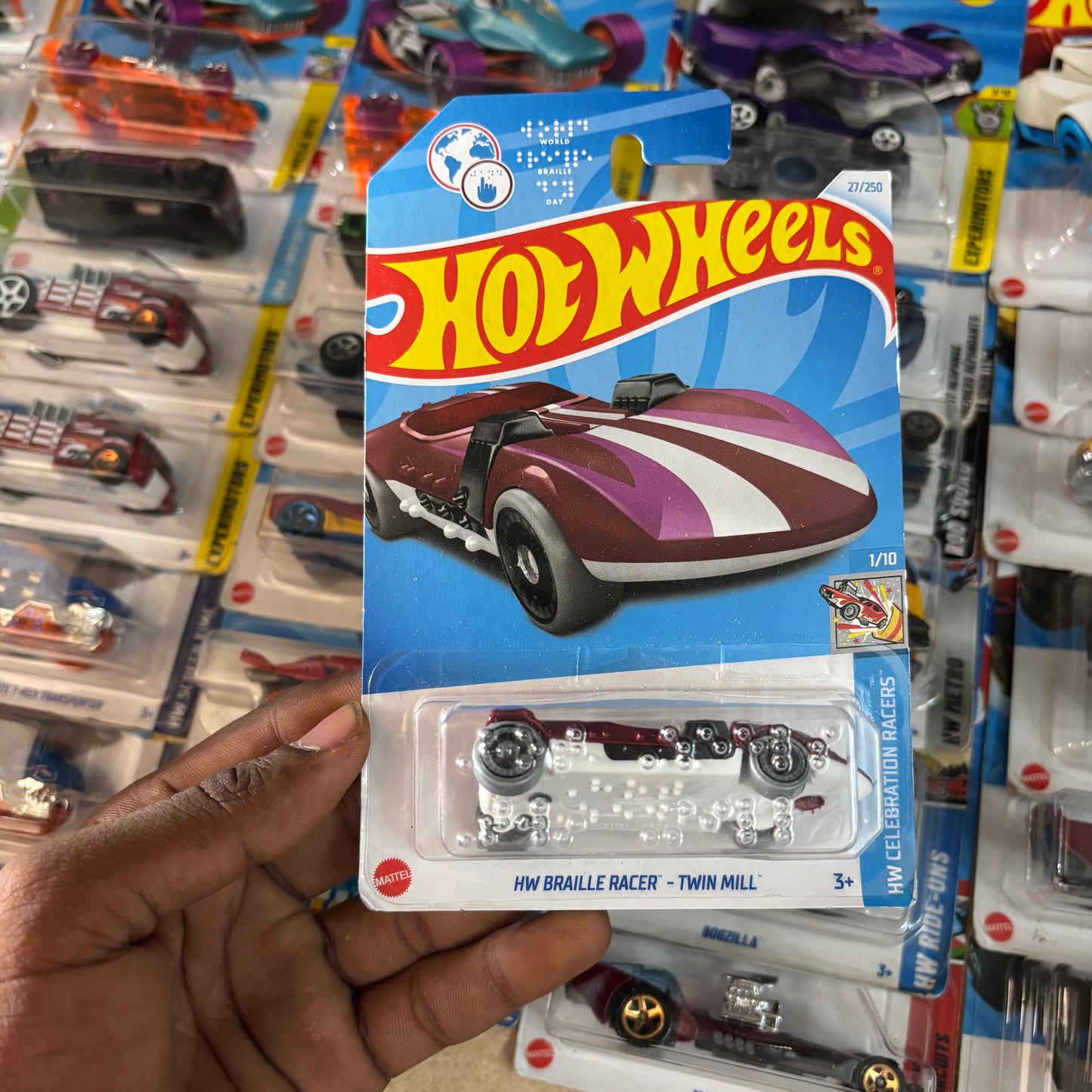 HOTWHEELS MRP HW BRAILLE RACER