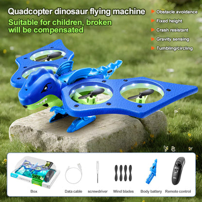 4DRC 4D-V48 Quadcopter Dinosaur Obstacle Avoidance Drone