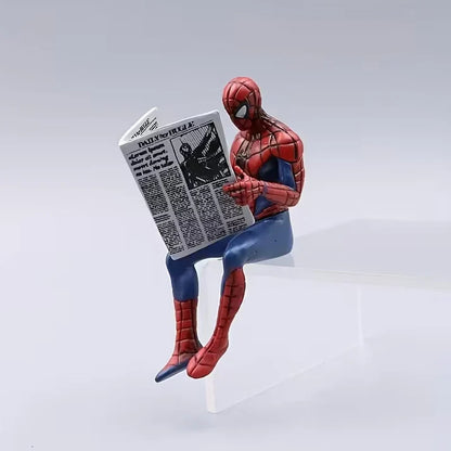 Spider-Man Miniature Action Figure 4 Pcs – Car Dashboard, Desk