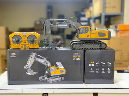 1:24 11-Channel Remote Control (R/C) Excavator
