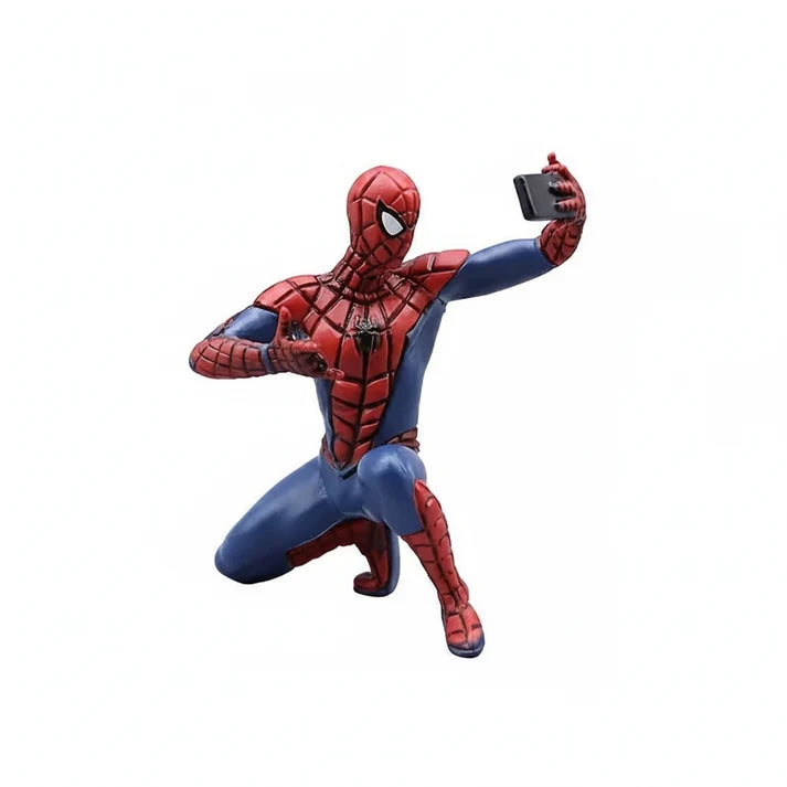 Spider-Man Miniature Action Figure 4 Pcs – Car Dashboard, Desk