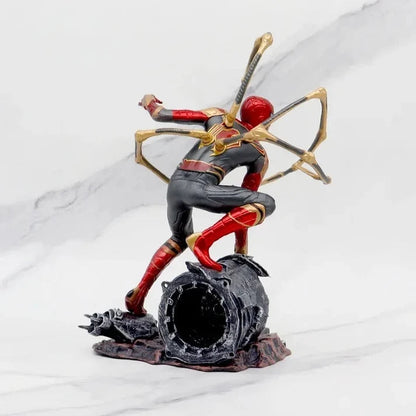 Spider-Man Iron Spider 20cm Action Figure | Superhero Collectible Statue