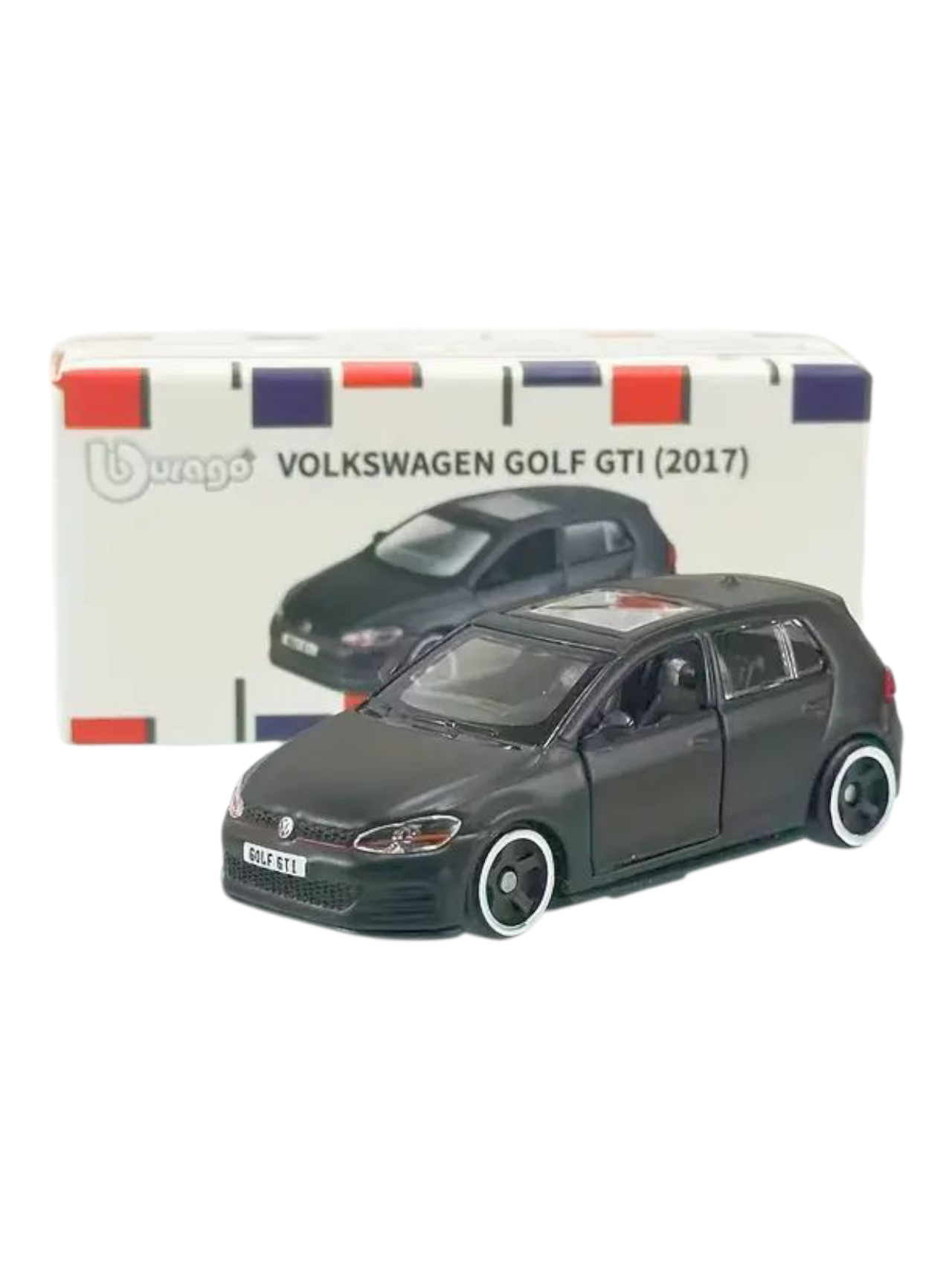 Bburago 1:64 Scale 2017 Volkswagen Golf GTI Diecast Model Car