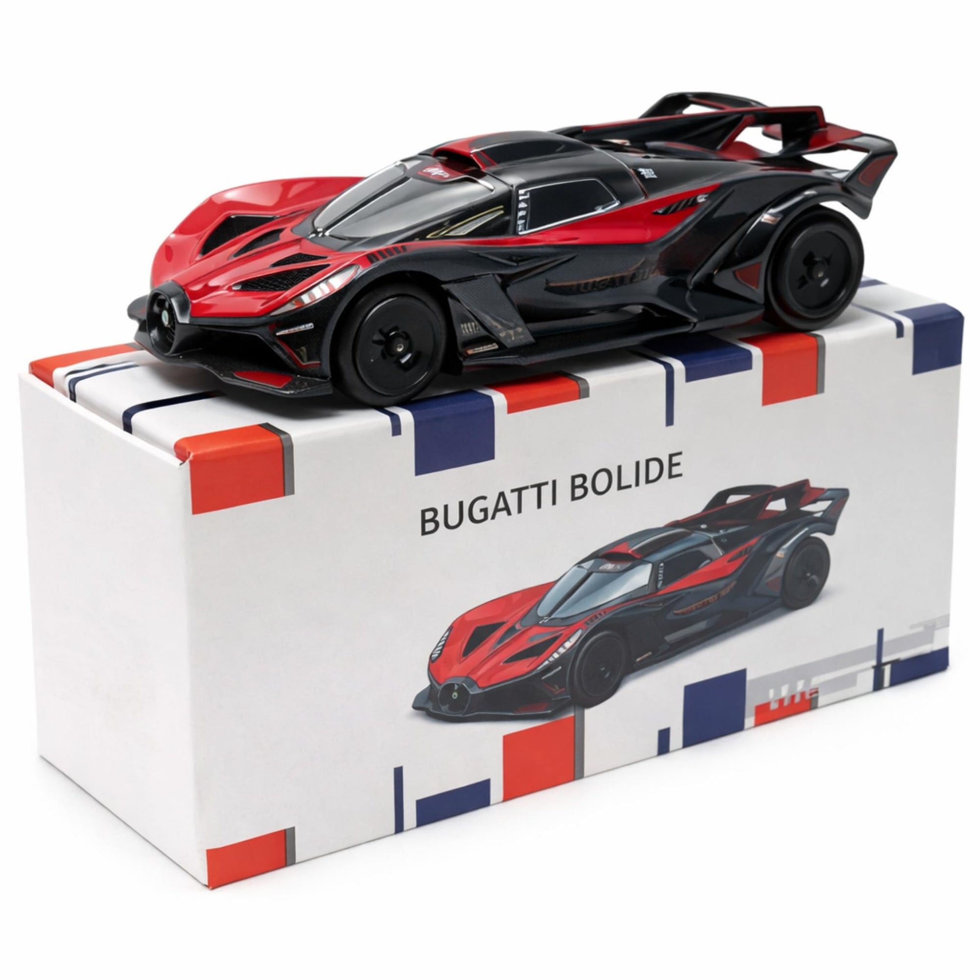 Bburago 1:64 Scale Bugatti Bolide Red Diecast Model Car
