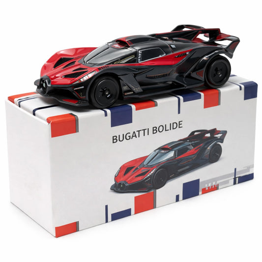 Bburago 1:64 Scale Bugatti Bolide Red Diecast Model Car