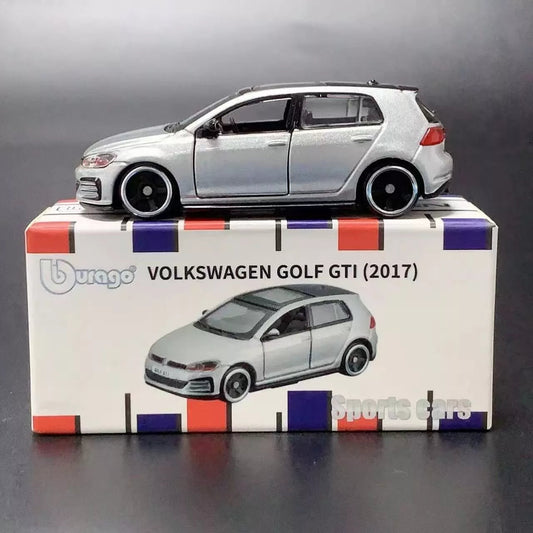 Bburago 1:64 Scale Volkswagen Golf GTI (2017) Diecast Model Car