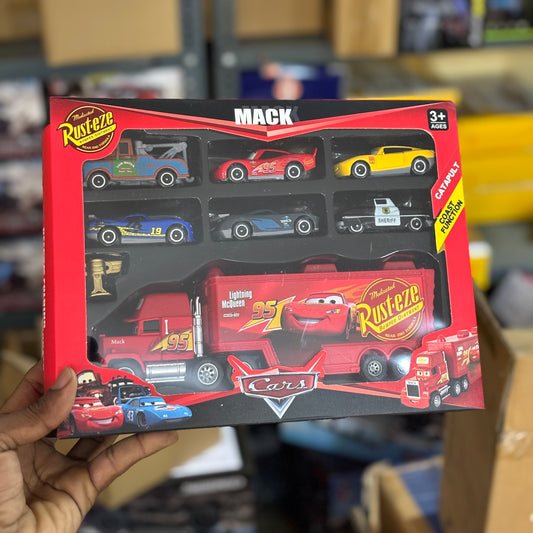 McQueen 1:64 Car with Truck Premium Diecast Model