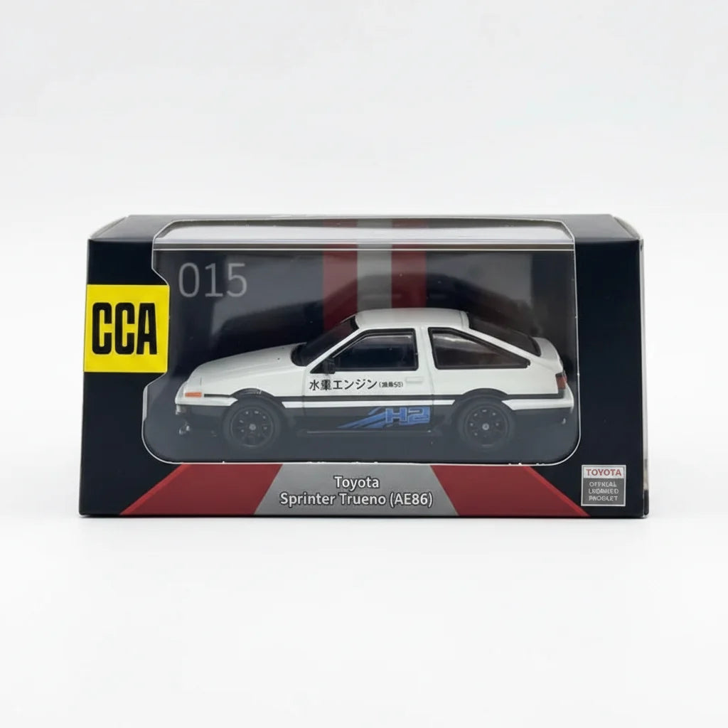 CCA | Toyota AE86 H2 Edition | 1:64 Scale | Diecast Car | Acrylic Display Case