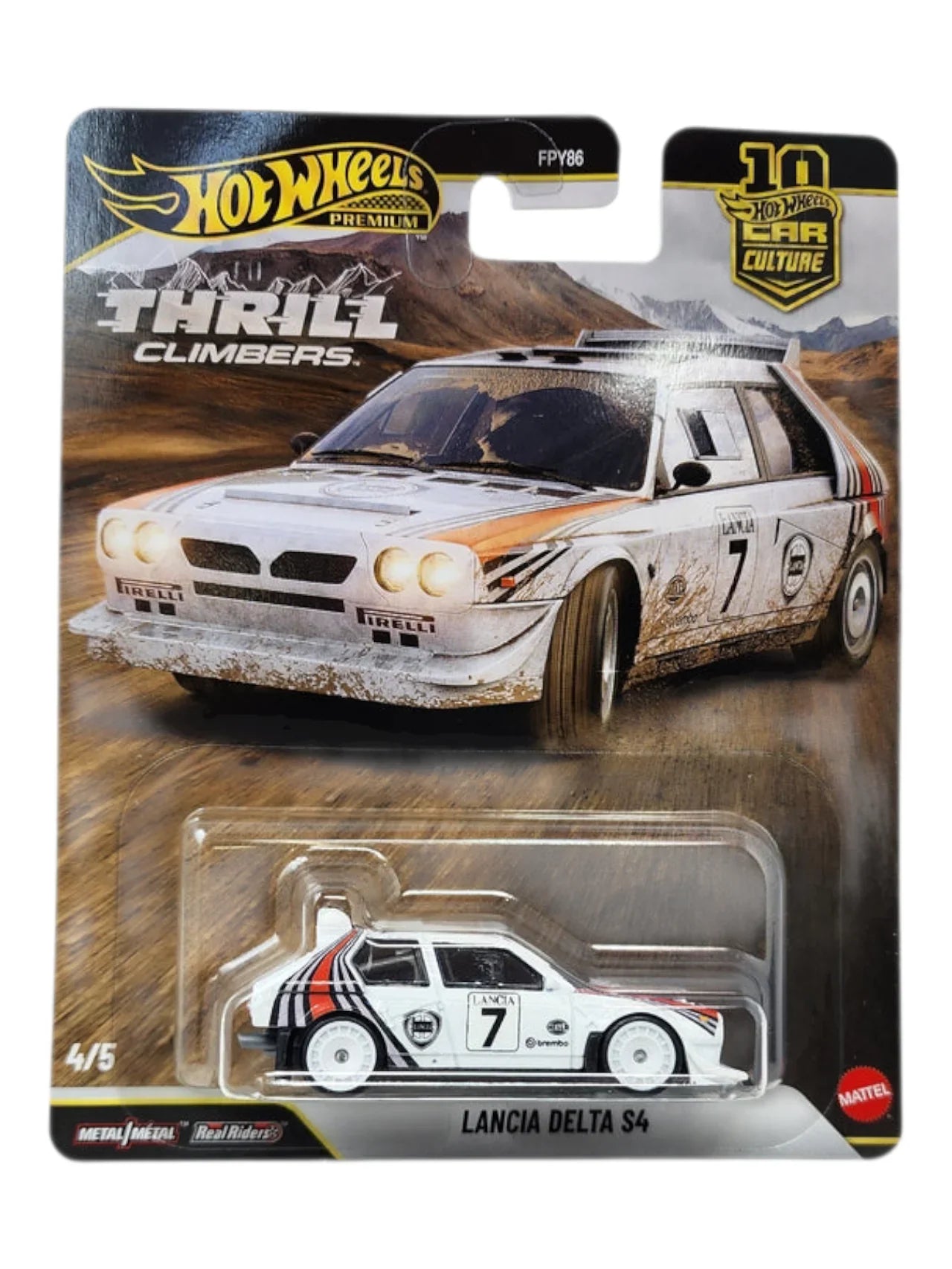 Hot Wheels FPY86-Q Car Culture Thrill Climbers Mainline (Set of 5)
