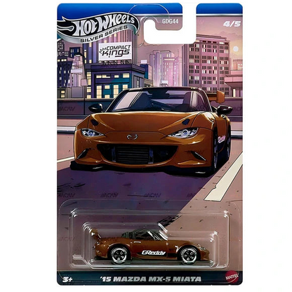 Hot Wheels Silver Series Compact Kings (Set of 5)