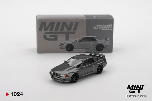 MINI GT #1024 1:64 Nissan Skyline GT-R (Nismo BNR32 CRS Version) Diecast Car
