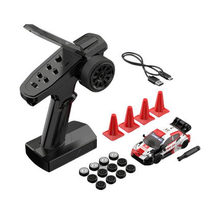 MJX 43308 11 cm 4WD mini RC drift car with gyro stabilization