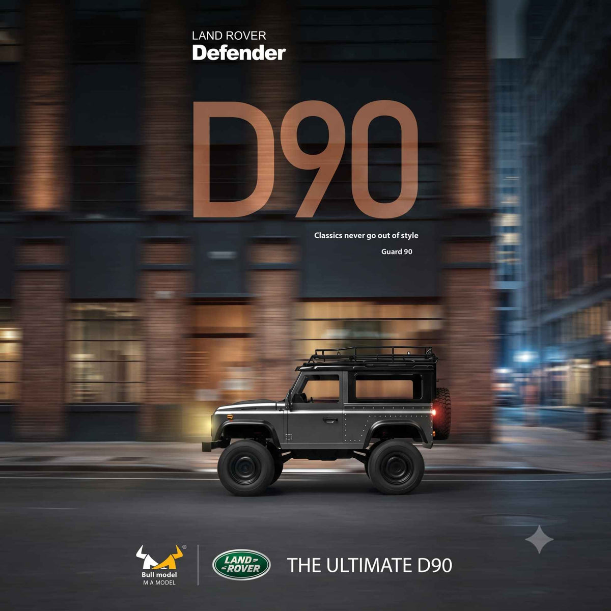 MNRC MN99S 1:12 Land Rover Defender D90 4WD RC rock crawler