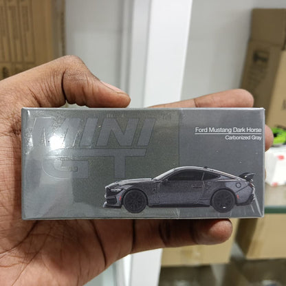 Mini GT Ford Mustang Dark Horse 2024 Carbonized Gray