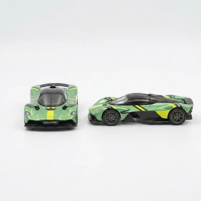 PosterCars | 2-Piece Set | Aston Martin Valkyrie | Green