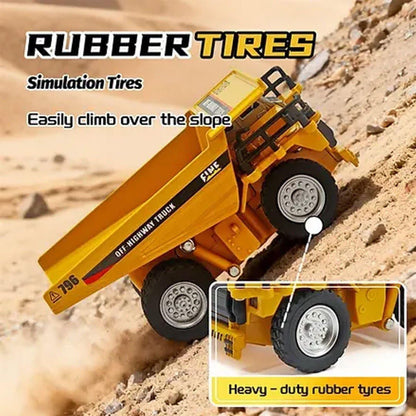 TRASPED HG4-414 1:64 Mini RC Alloy Dump Truck