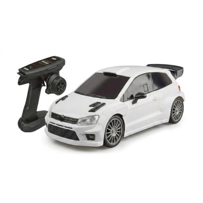 White LDRC 2801 RTR drift racing car with realistic styling