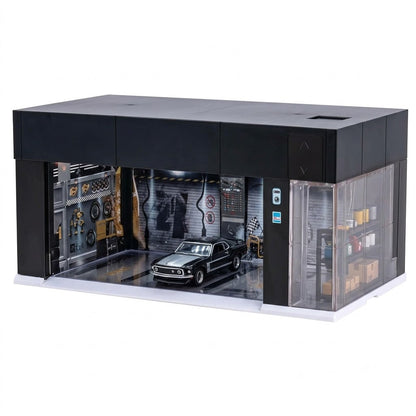 voice control garage black